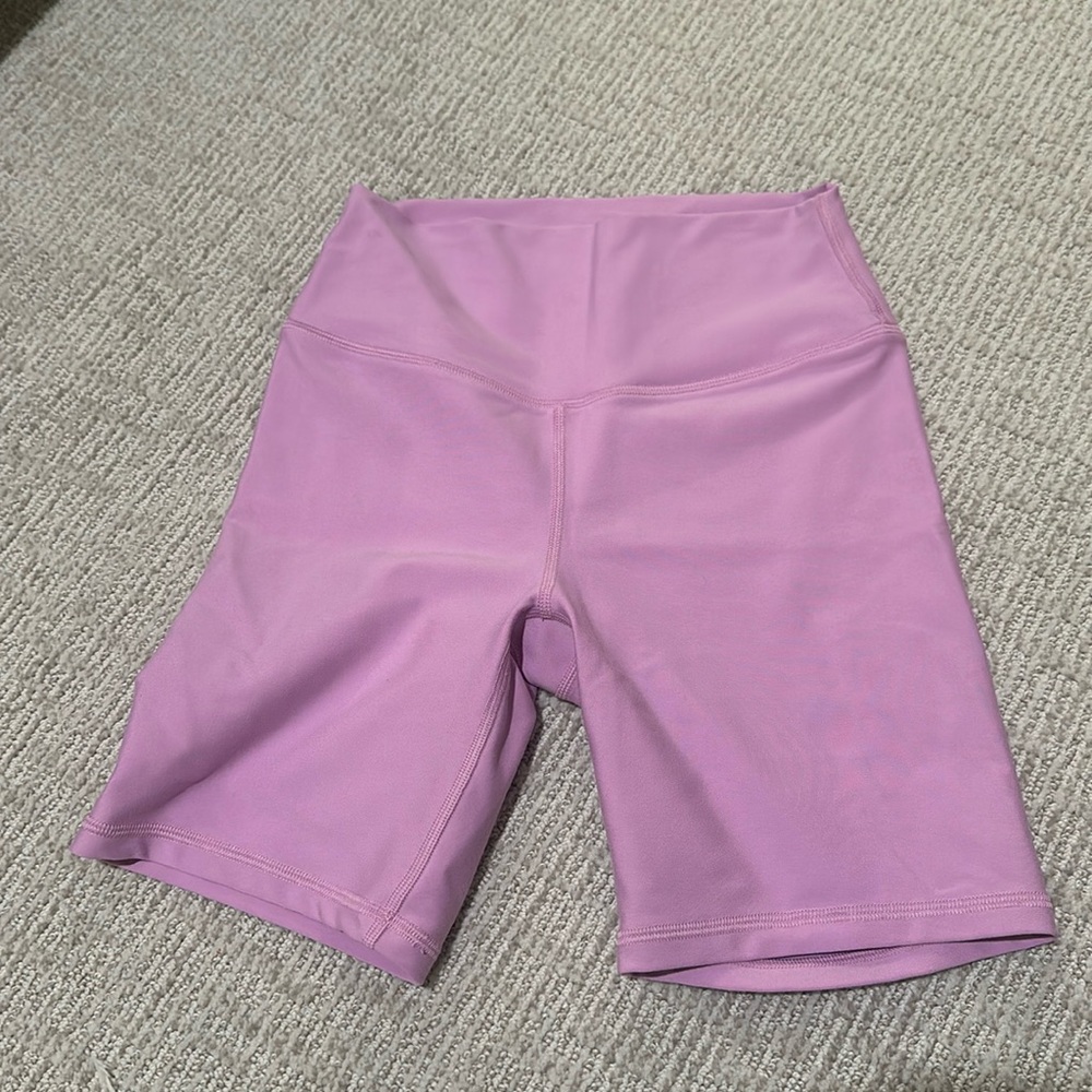 Abercrombie Pink Biker Shorts